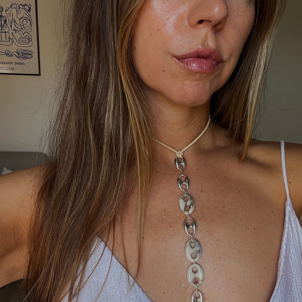 Choker Aria Beige