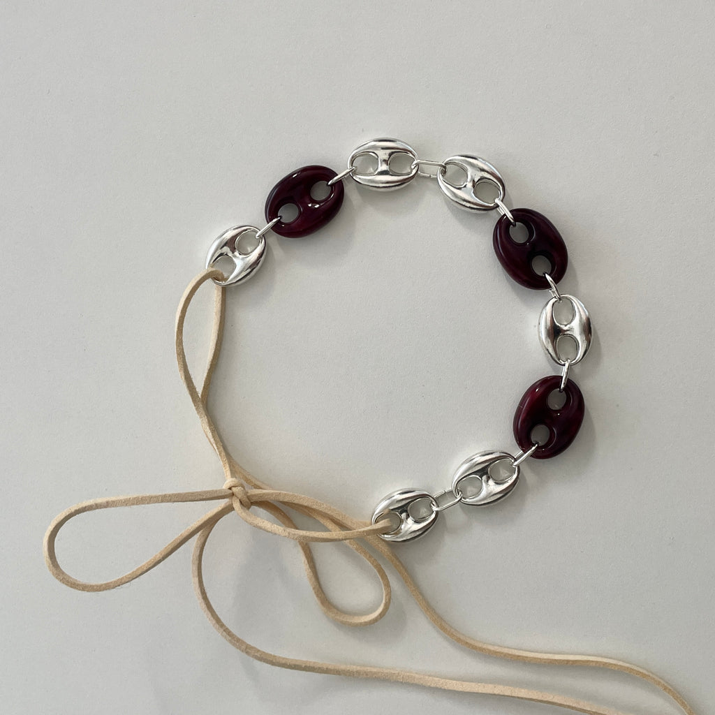 Choker Aria Bordeaux