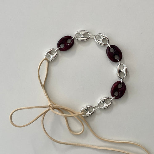 Choker Aria Bordeaux