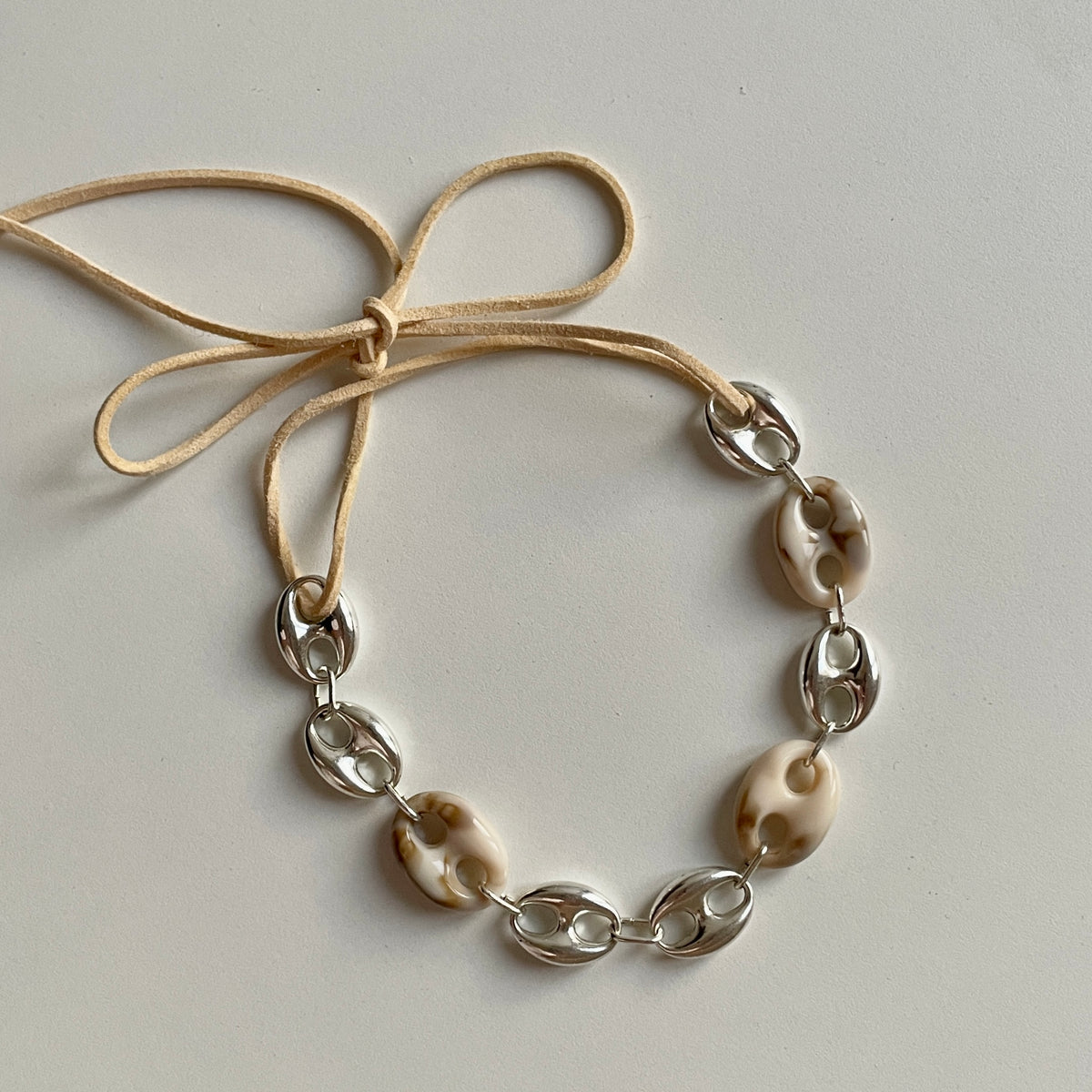 Choker Aria Beige